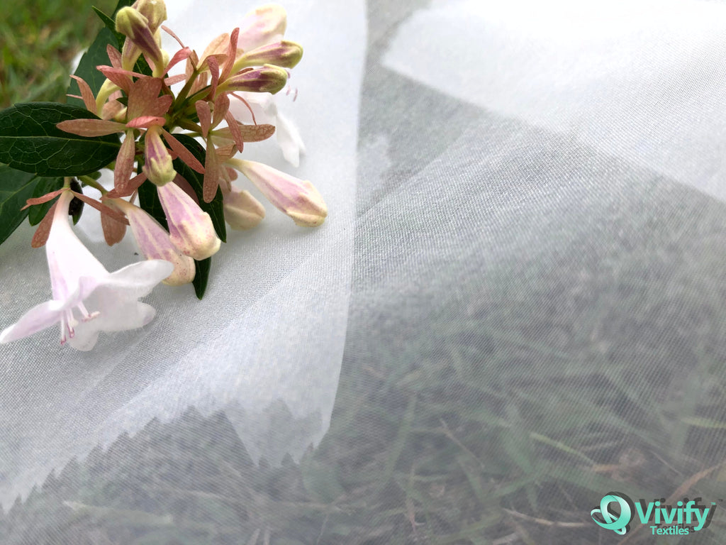 Recycled Polyester Organza 25gsm